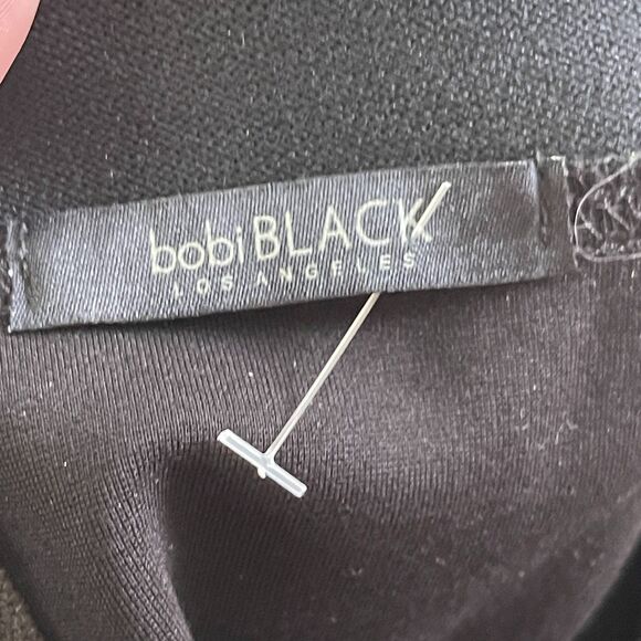 Bobi Los Angeles Black Fringe Mini Skirt High Waist Cocktail Party Skirt Women - Picture 5 of 10